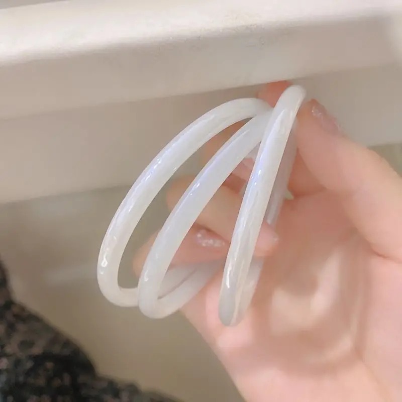 리치 화이트 징글 팔찌-1팩