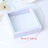 Transparent gift box, white pack, accessory, factory direct supply