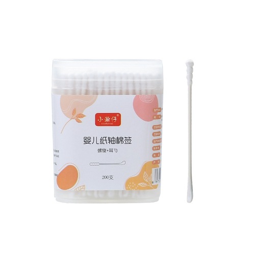 Xiao Hanzai 200-piece & 400-piece Baby Ear Pick Cotton Swabs—Dropshipping & Distribution Available