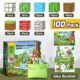 Cross-border New Products My Magnetic World Square Building Blocks Puzzle Assembled Scene Mini Magnetic Surrounding Children's Toys