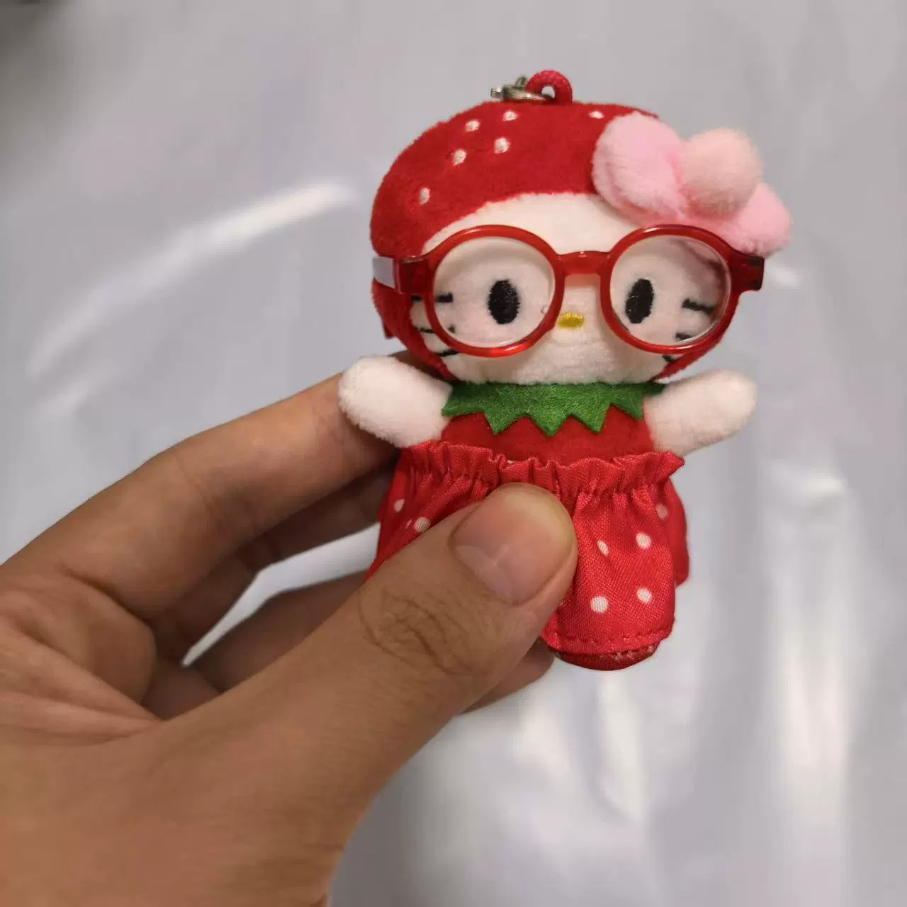 Плюшевый брелок (Sanrio) Hello Kitty, плюшевая кукла-талисман, размеры 10–16 см