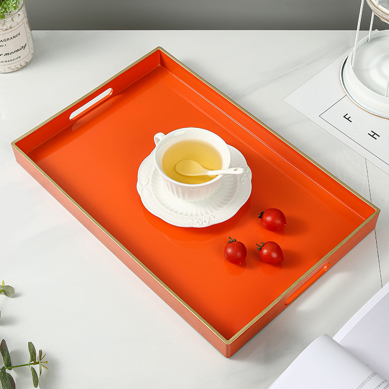 스퀘어 오렌지 트레이