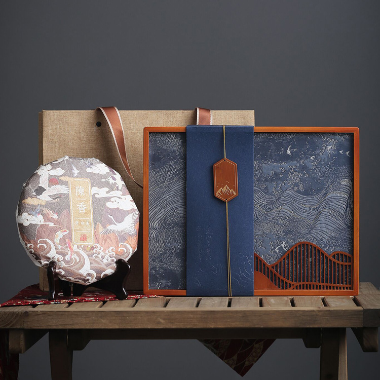 高档竹盒普洱茶饼礼盒357g200g通用茶饼盒福鼎白茶饼盒竹盒空盒批