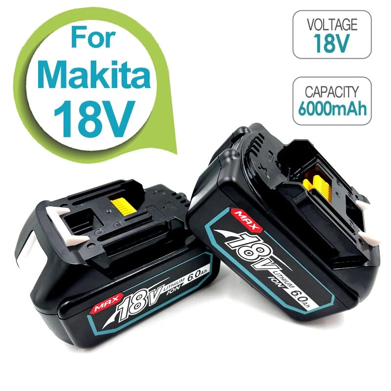 牧田bl 1860 bl1830無線電動工具電池18v6000mahリチウム電池に適合|undefined