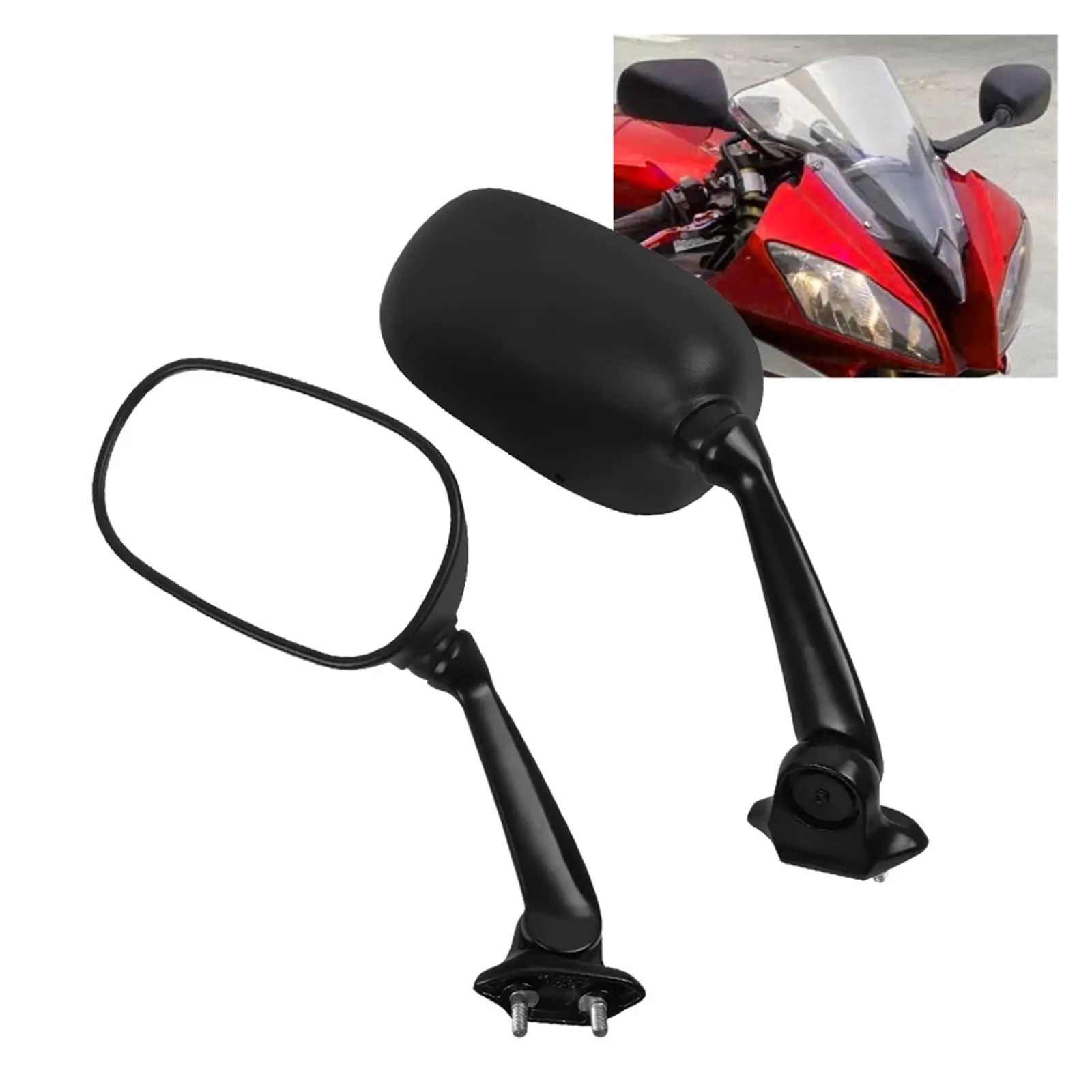 Suitable for Yamaha Yzf-R6 08-16 Motorcycle Rearview Mirror R6 Reflector Foldable Reversing Mirror
