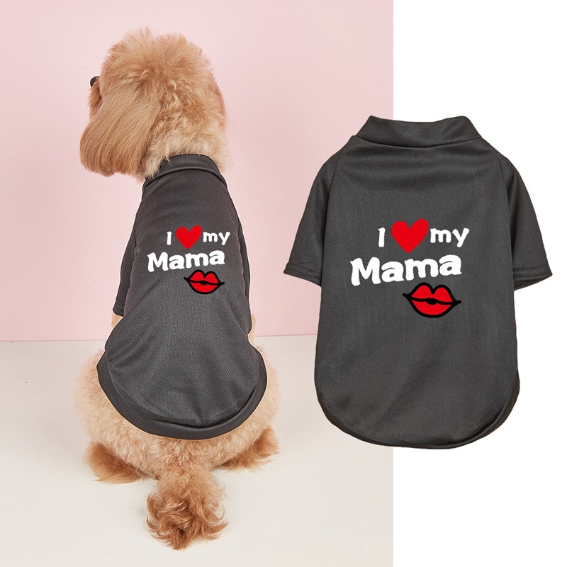 Style Simple Polyester Lettre Forme De Cœur Vêtements Pour Animaux De Compagnie display picture 6