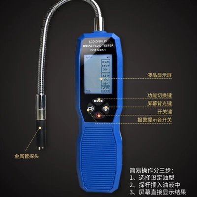 TM280 brake fluid tester – Brake fluid