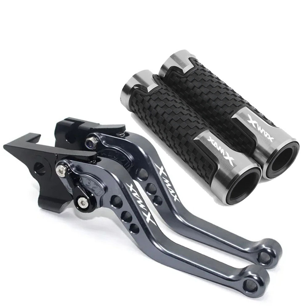 Motorcycle Modified Handlebar Rubber Brake Horn Clutch Handle Lever Xmax300/400/250 2023-up