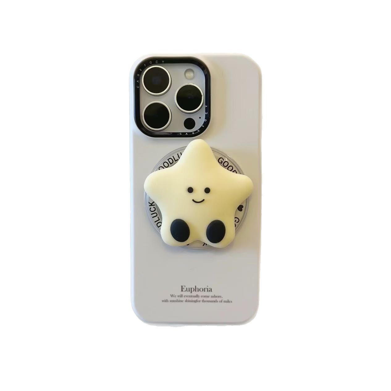 Soporte de estrella magnética sobre fondo blanco inglés-película M2