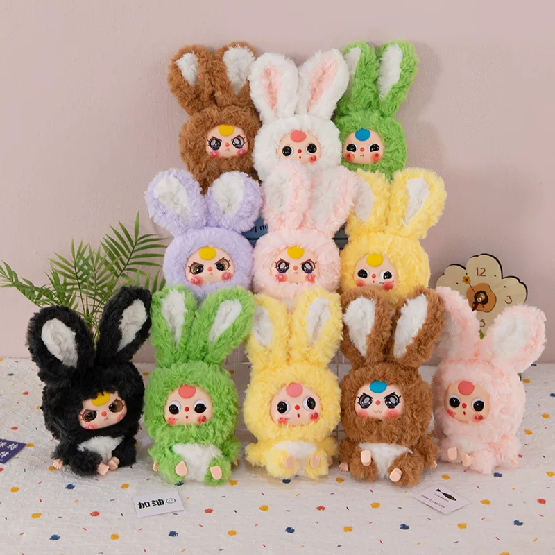 Cute plush rag doll plastic, children's toy, Birthday gift, wholesale