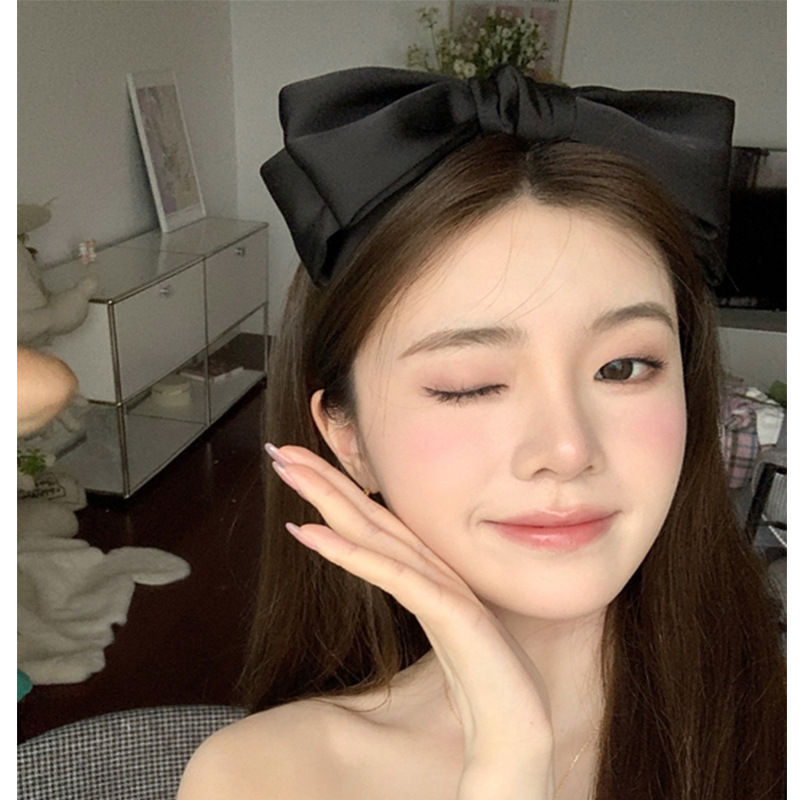 Corea del Sur rojo gran arco diadema todo partido fuera diadema Mori Super Hada horquilla accesorios para el cabello tocado