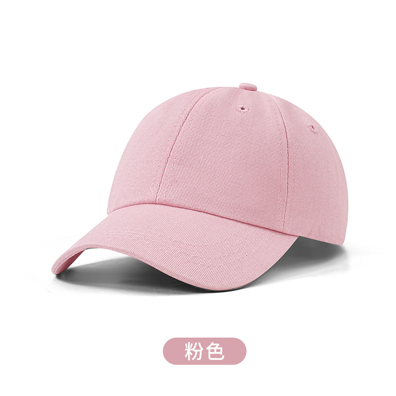 Nuevo sombrero de béisbol de algodón suave para niños, sombrero de moda coreano para niños, niñas, sombrero multicolor de macarón para niños image 15