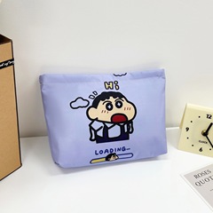 クレヨンしんちゃんバッグ小方バッグレディース化粧バッグ日本スタイル収納バッグポータブル防水化粧バッグ