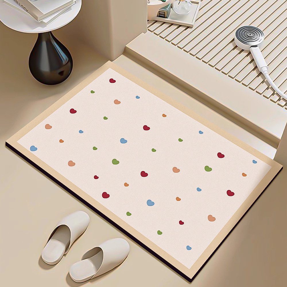 Alfombrilla absorbente de barro de diatomeas