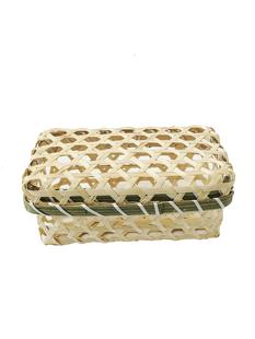 Hand-Woven Natural Bamboo Tea Rice Dumplings Pastries Mid-Autumn Moon Cake Gift Box Packaging Gift Box Companion Gift Basket