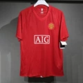 0708 Manchester United Home Player Edition