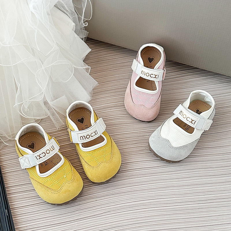 Mädchen-Mary-Jane-Schuhe von Mango Head, niedrig geschnitten, aus Leder, Frühling/Herbst, weiche Sohle, bequeme Oberfläche, Kinder-Einzelschuhe_voghion.com