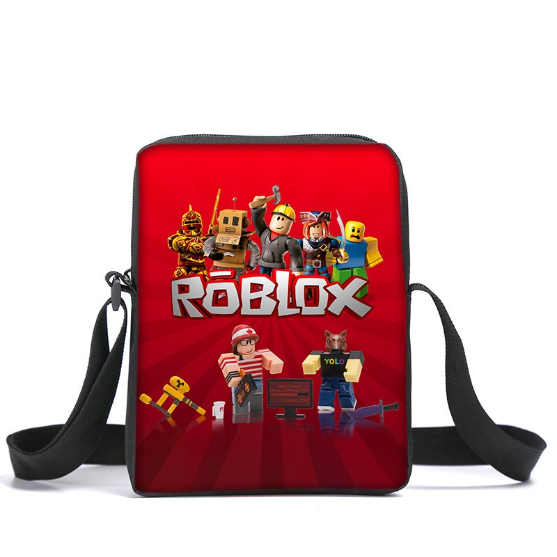 Сумка-планшет Roblox, аксессуар к игре, для учащихся начальных и средних классов, мультяшная унисекс рюкзак-сумка