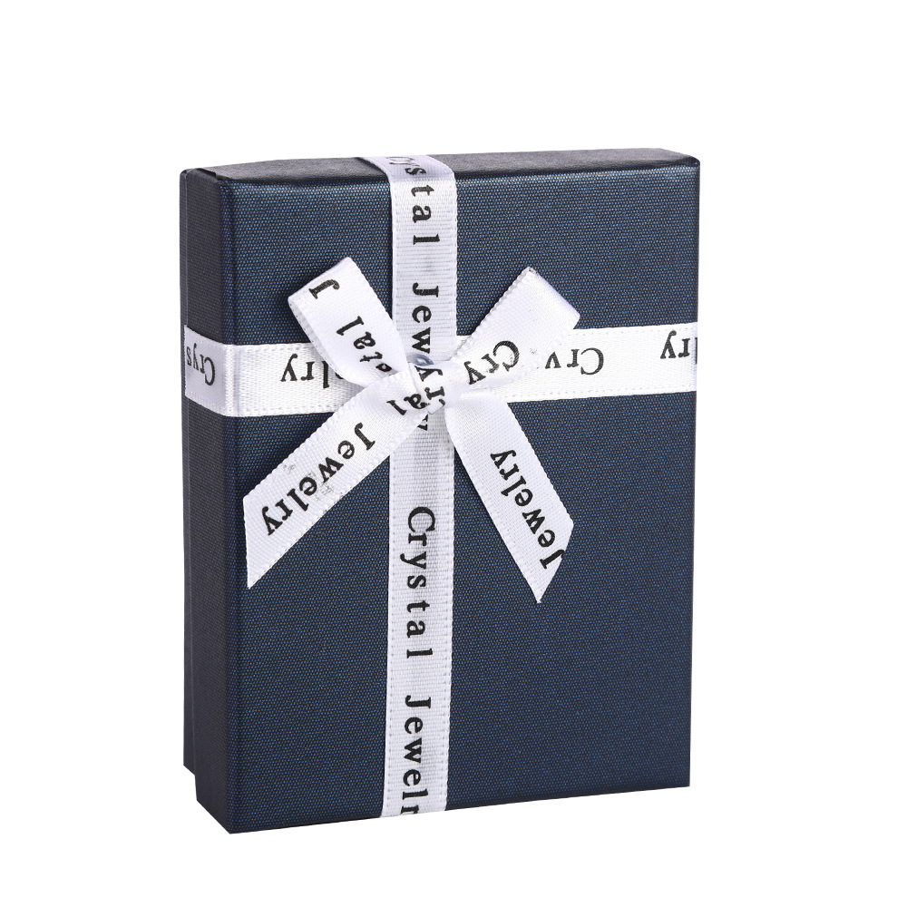 Tempestad francesa retro arco decoración caja de regalo heaven cubierta collar pulsera joyas caja de embalaje caja de joyas