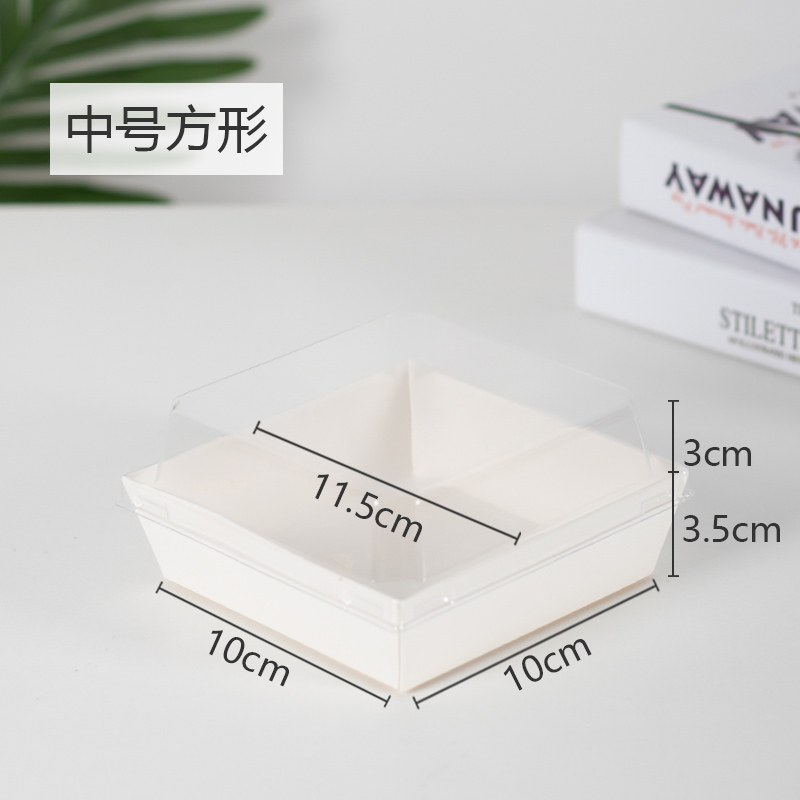 Sandwich toallas, caja de nieve, pastel de carne, caja de embalaje de pastel, caja de embalaje de panadería