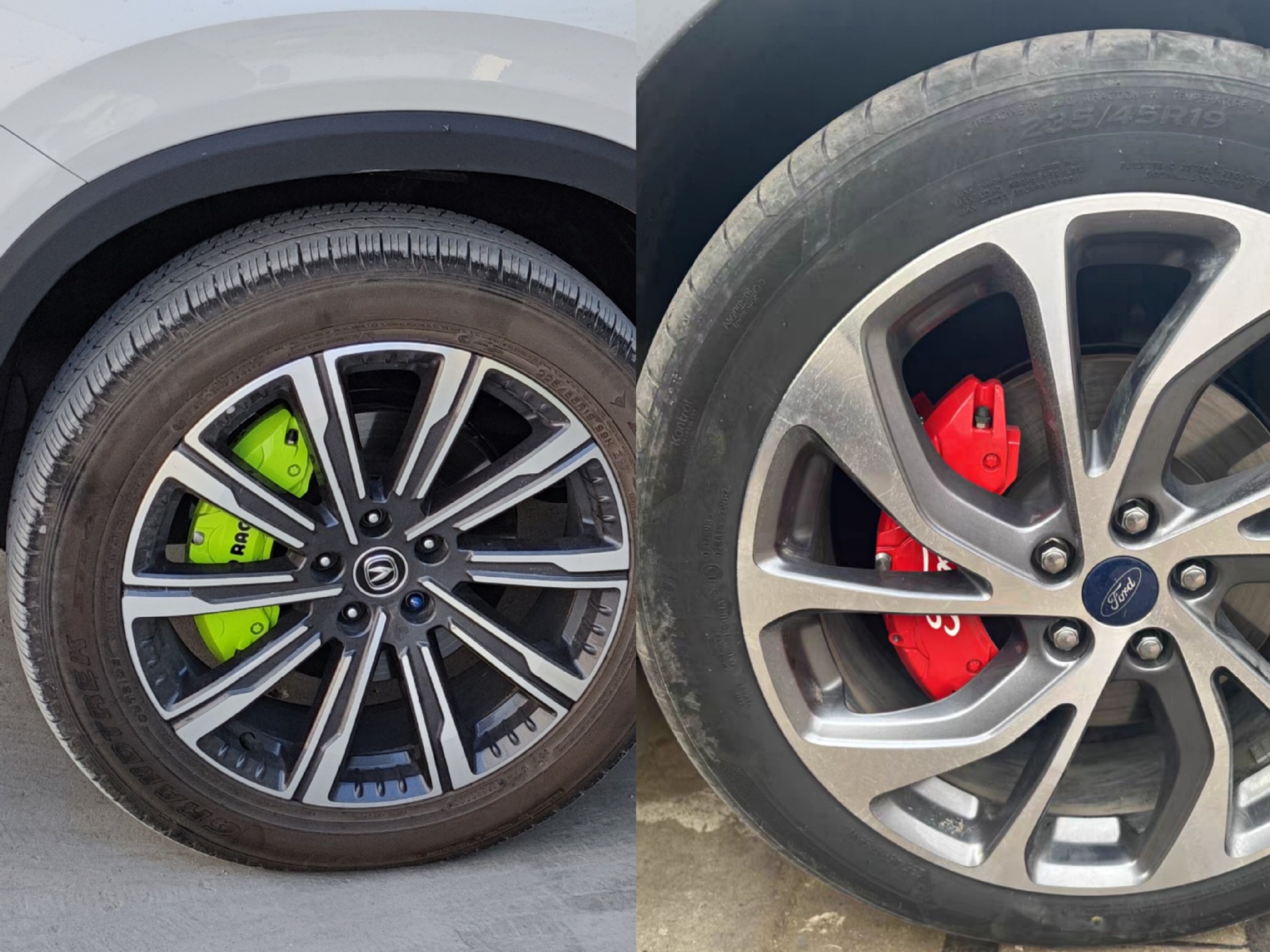Suitable for BMW, Audi, Honda, Toyota, Volkswagen and other wheel brake modification special aluminum alloy caliper cover abalone shell