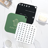 Japanese -style bathroom hair filter floor drain caps, lower water channel sewing sink filter toilet with suction cups to prevent blocking floor drain