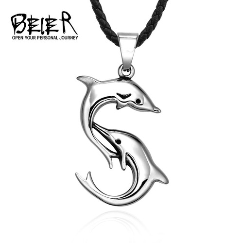 beier foreign trade new stainless steel men's pendant wholesale octopus crab claws squid titanium steel necklace jewelry