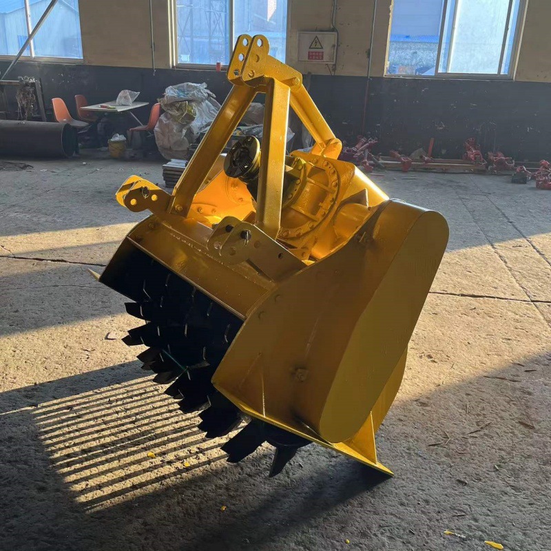 后桥式树墩粉碎机   树根打碎机   合金刀头树桩撕碎机