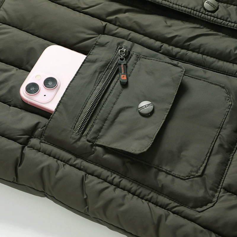 Winter down jacket, men's keep warm vest, for middle-aged man, for middle age