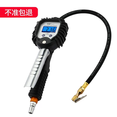 air gun inflator nozzle, Air pressure gauge/tire pressure gauge - bw-001-tire-pressure-gauge-two-batteries-included-with-order