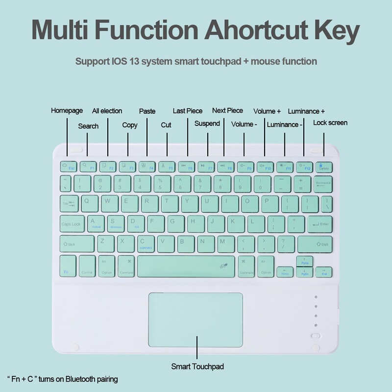 Suitable for iPad Apple 13 Bluetooth Keyboard Protective Case 2025 Air7 Leather Case Magic Control Pro11 Generation Mouse Mini6