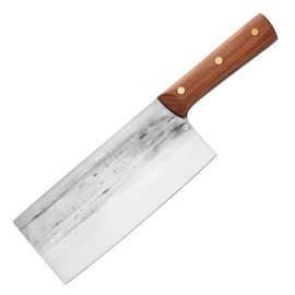 耐用家庭常用锻打切片菜刀不锈钢材质传统淬火锻打商用切肉刀厂家