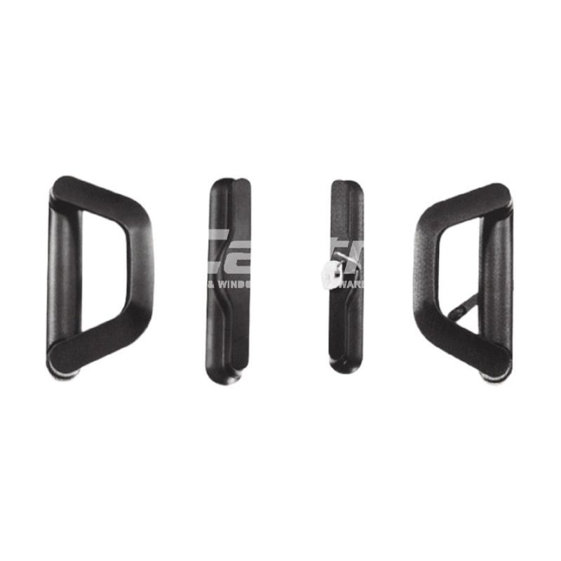 Venta directa de aleación de aluminio Puerta de empuje y cierre de puerta única cerradura puerta de vidrio puerta corredera cerradura C-A12