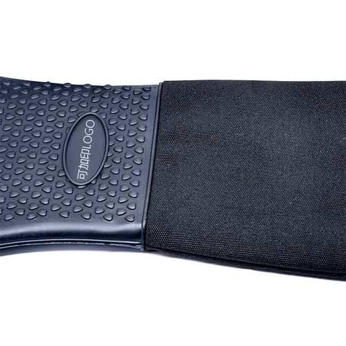 Nine Likes Long Silicone Oven Mitts Heat Insulated Anti-Scald Thick Microwave High Temperature Baking Tools