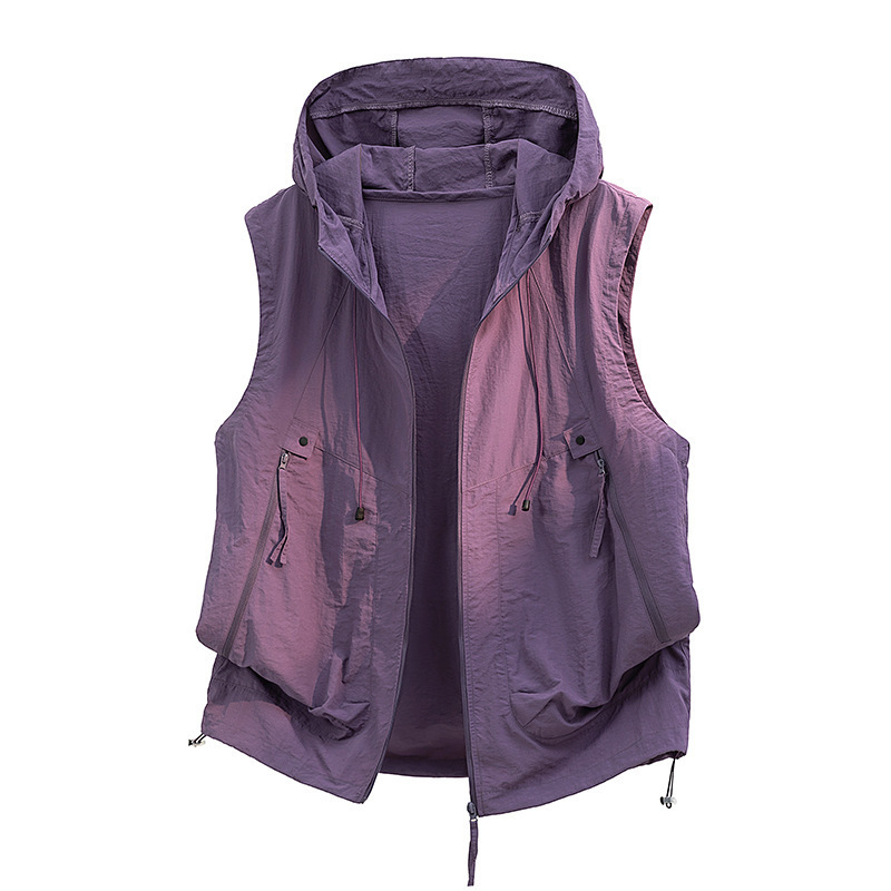 2026 Summer New Style Vest Jacket for Camping and Hiking Outdoor Couple's Tactical Vest Trendy Brand Vest Volcanic Ash 2026 Summer New Style Vest Jacket for Camping and Hiking Outdoor Couple's Tactical Vest Trendy Brand Vest Volcanic Ash