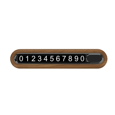 Walnut Mobile Car Number: Nömrəli dayanma kartı