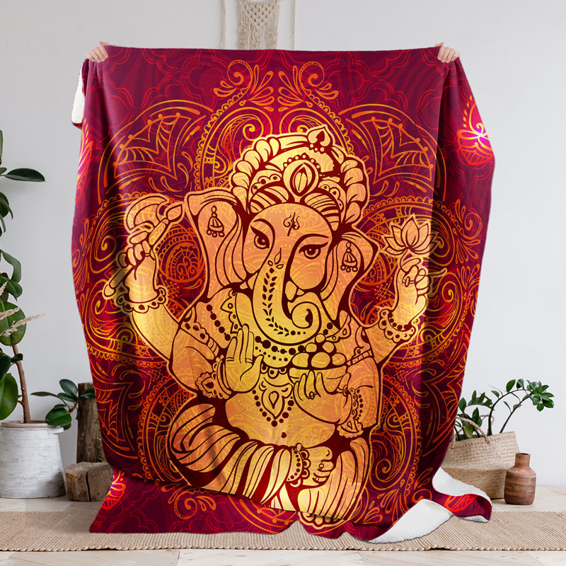 Transfronterizo amazónico tapices ins tela de fondo bohemia mandala elefante tela de pared manta decoración europea y americana