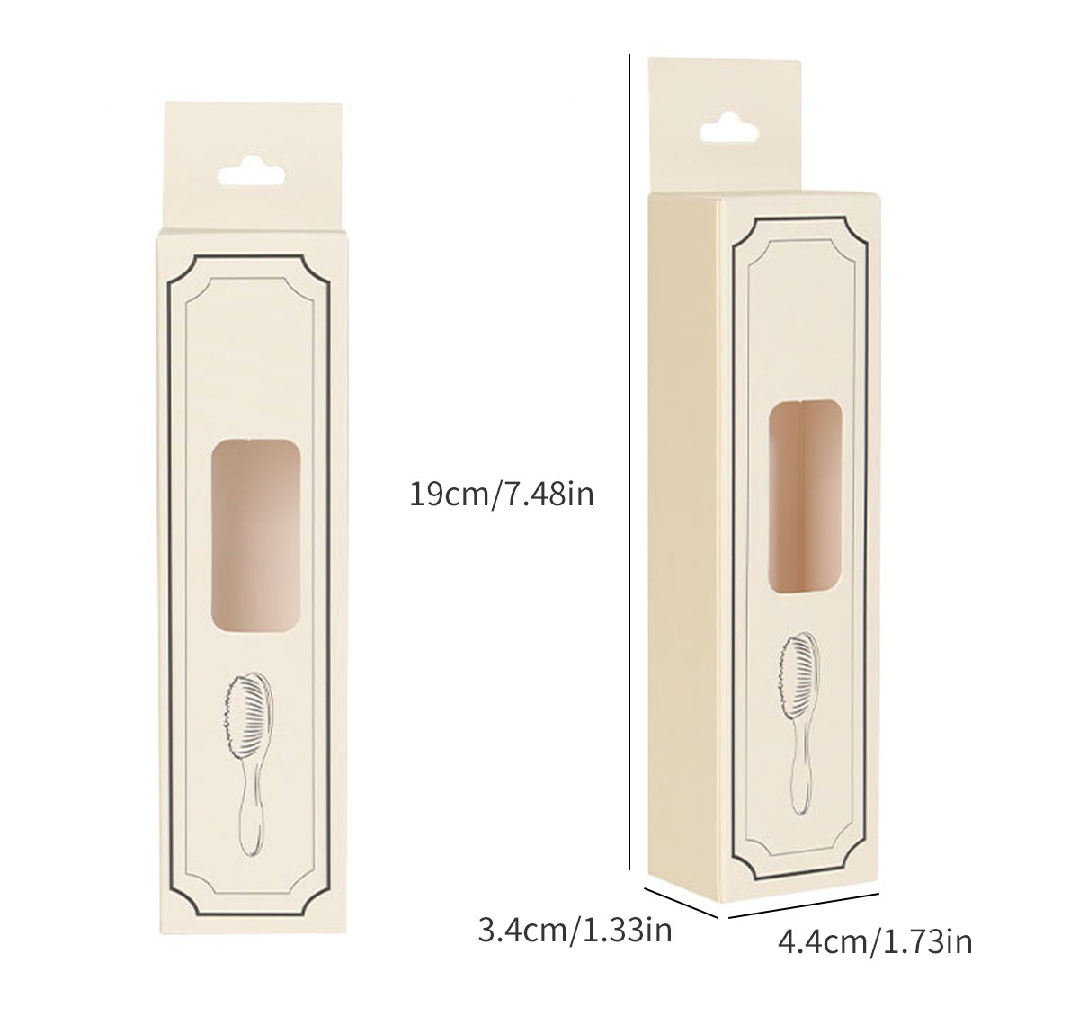 80g Weight Oil Head Brush Makeup Tools Types Casual Simple Style Solid Color Plastic Pig Bristle Horsehair