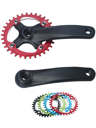 GANOPPER mountain bike crank chainring 104BCD bicycle non-integrated chainring 32/34/36/38t