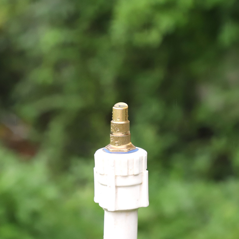 4 puntos de pulverización de alta presión cabeza metálica ajustable pulverización de césped pulverización de riego boquilla de horticultura pulverización no incluida impuestos