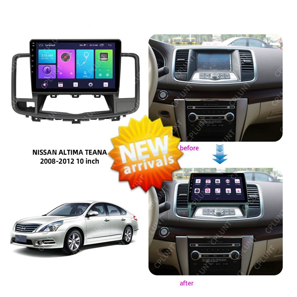 Подходит для Nissan Altima Teana Teana Центральная система навигации DVD рамочный модуль, сотенный кейс