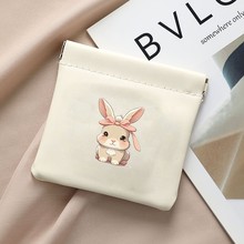 卡通弹片收纳袋子口红钥匙化妆袋零钱包便携数码数据线蓝牙耳机包