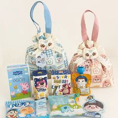 蛇年宝宝满月伴手礼手提袋帆布包周岁生日礼品袋幼儿园礼物回礼袋