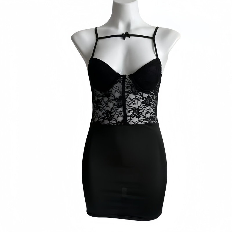 2025 New Sexy Lingerie Sexy Hip-Covering Stewardess Uniform Office Temptation Passionate Royal Sister Pure Desire Without Taking Off