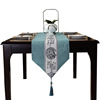 New Chinese Waterproof Table Banner Tea Ceremony Zen Yitai Tea Table Fragmelon Tablecloth Chinese Wind Desktop Spots Spot