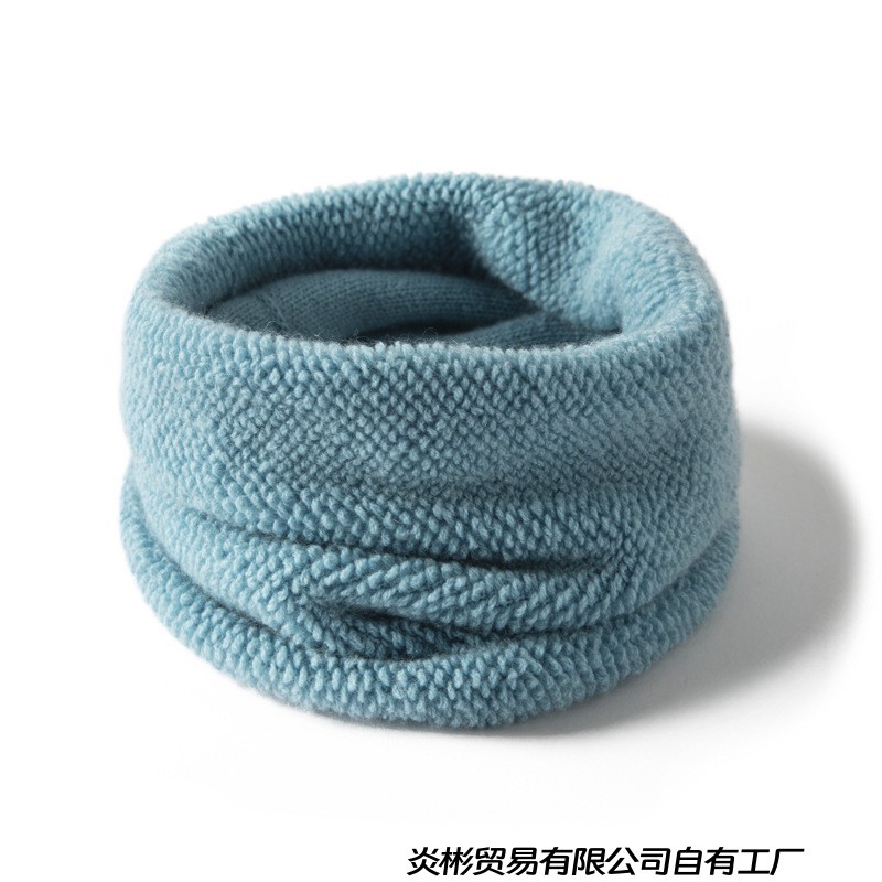 Wholesale cross-border cashmere neck warmer, pullover neck cover, neck protector, windproof and warm, small scarf for autumn and winter, unisex