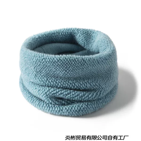 Wholesale cross-border cashmere neck warmer, pullover neck cover, neck protector, windproof and warm, small scarf for autumn and winter, unisex