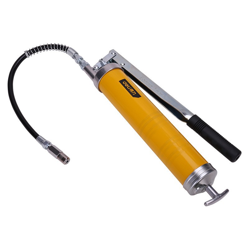 得力工具400CC高压手动省力黄油枪牛油枪高压注油器DL2602A维修