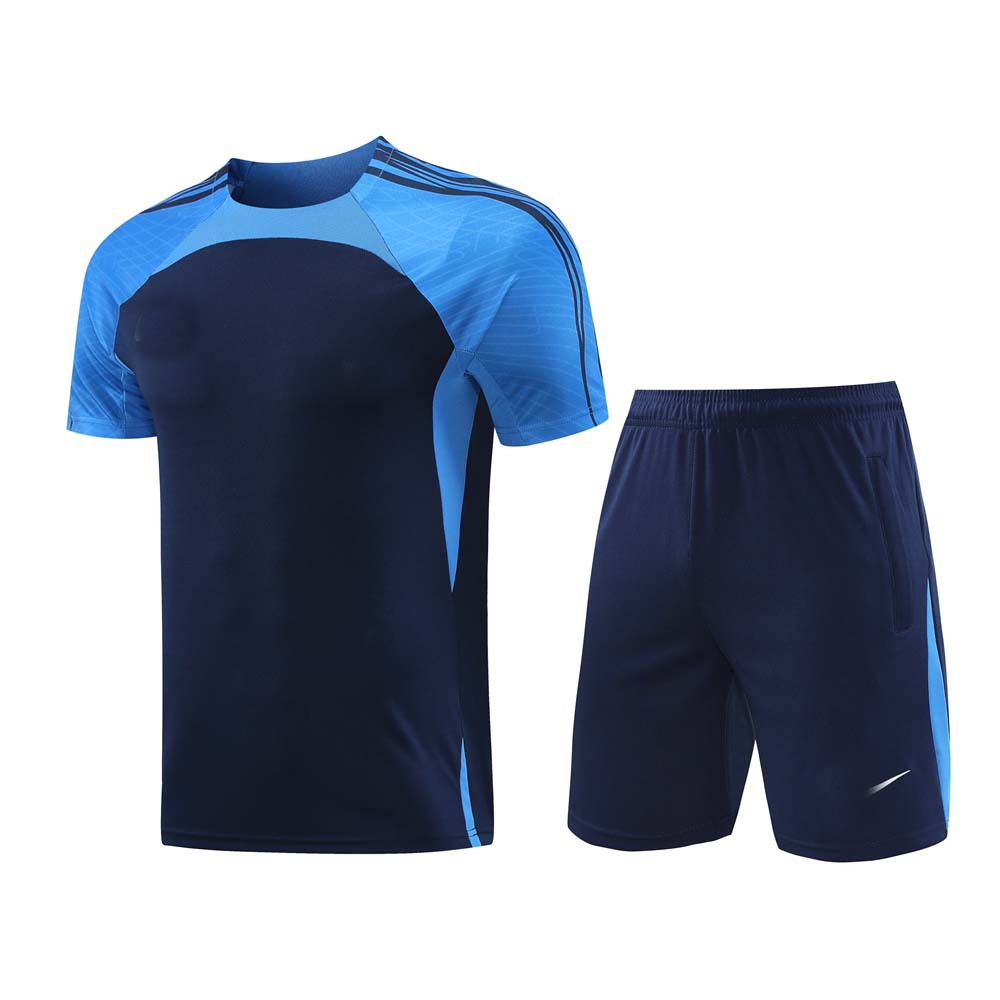 24-25 uniformes de fútbol, trajes casuales, deportes de secado rápido para hombres, camisetas de fútbol de manga corta, uniformes de competición, el equipo establece el número de impresión Z