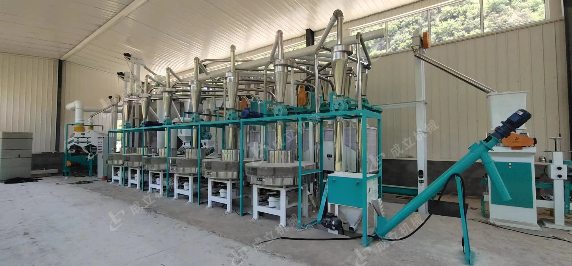 辉县石磨面粉机厂 石磨面粉机厂家价格 松原石磨面粉机厂家